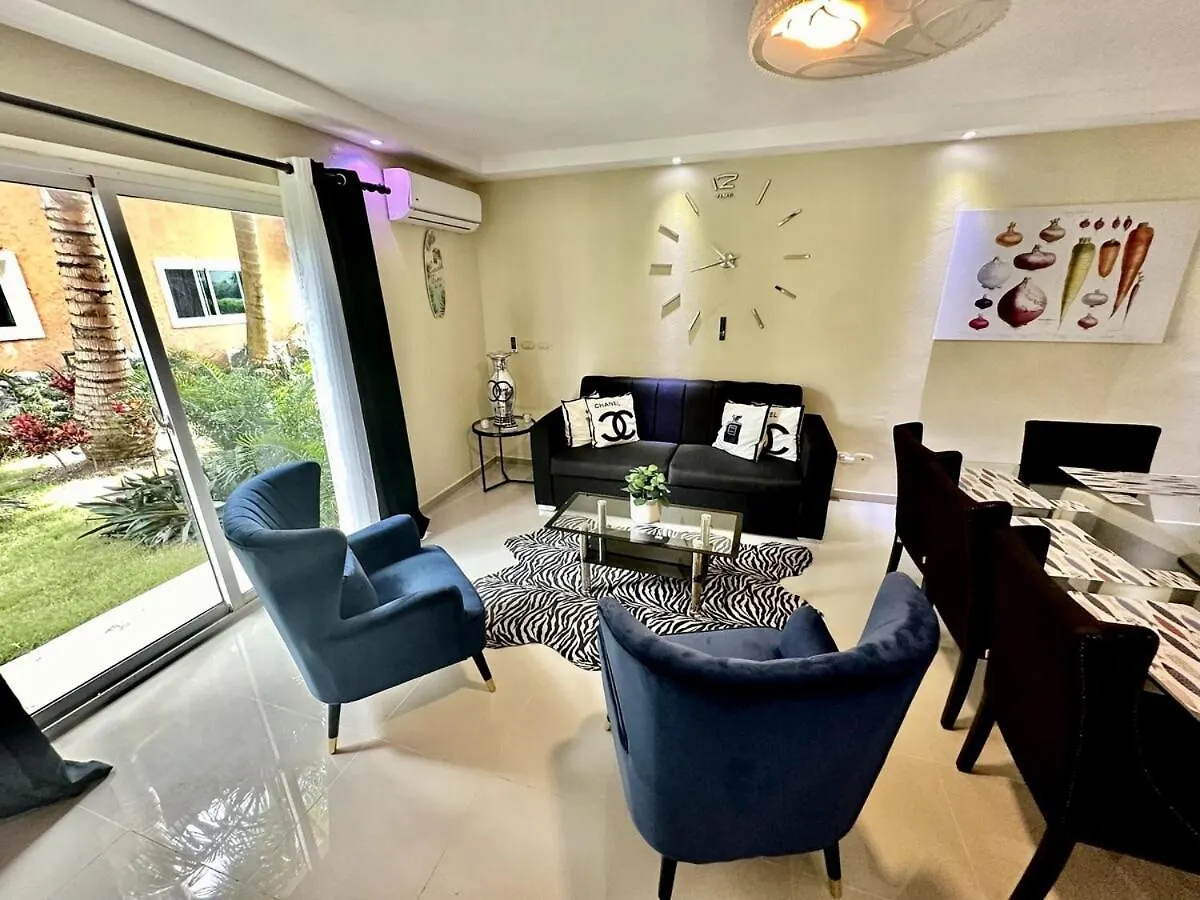 Peaceful 2 Bed Apartment - Pool & Private Beach Access Punta Cana Dominican Republic